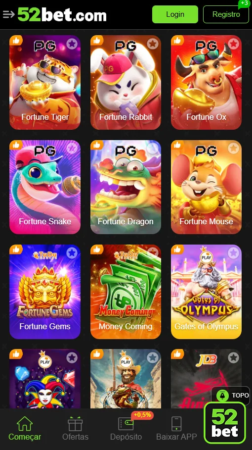 Ilustração de Descubra o aplicativo cassino 52bet para Android e iOS